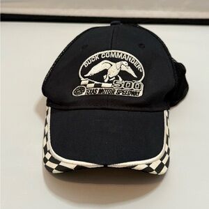Duck Commander Texas Motor Speedway 500 Racing Track Series Hat Cap Trucker Hat